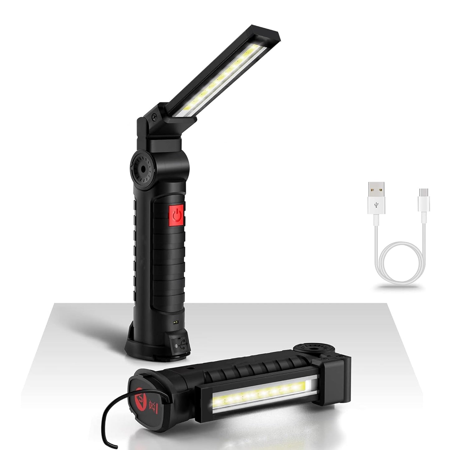 Magnetic LED COB Light USB Rechargeable