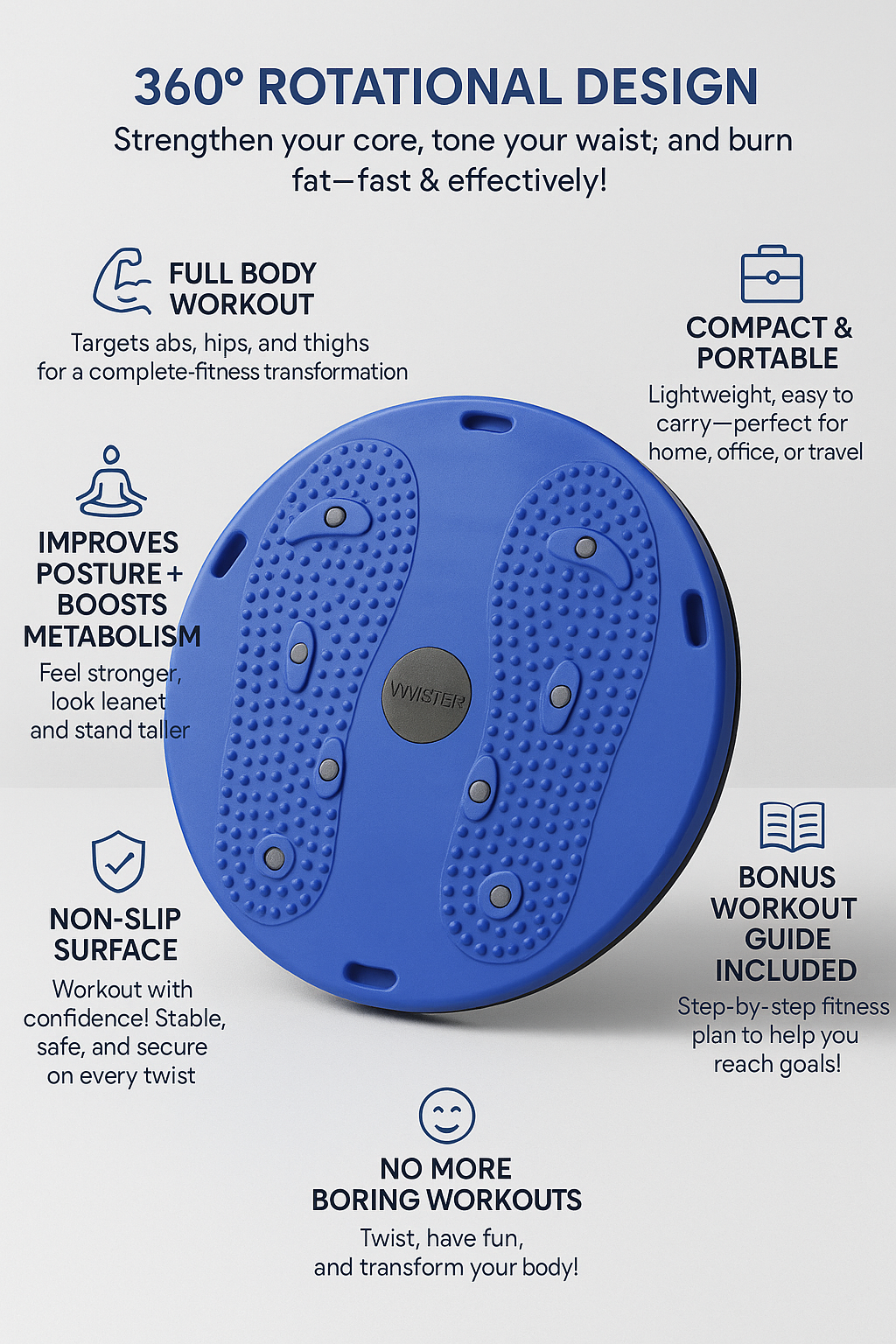 Tummy Twister Abdominal ABS Exerciser
